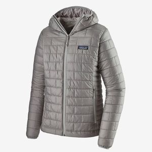 Patagoni Nano Puff Hooded Jacket Feather Grey Medium